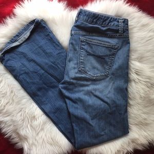 Gap Long & Lean Medium Wash Jeans 27/4R